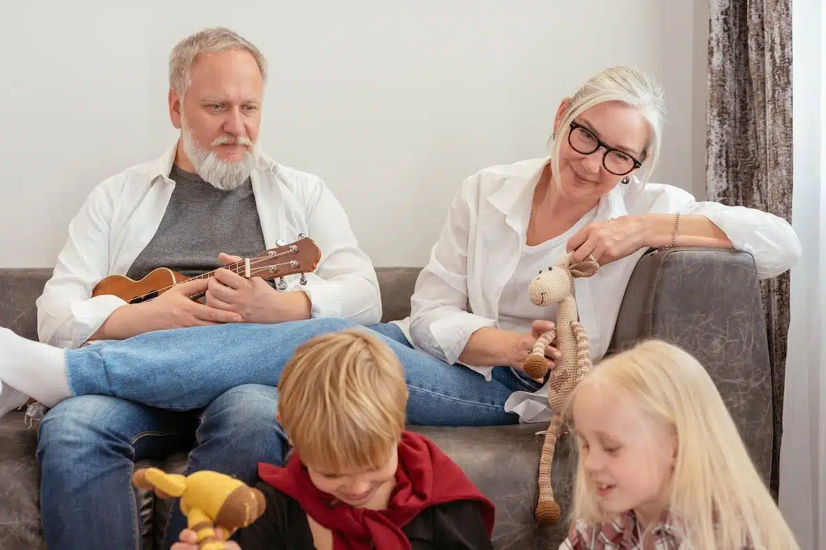 grands-parents  petits-enfants